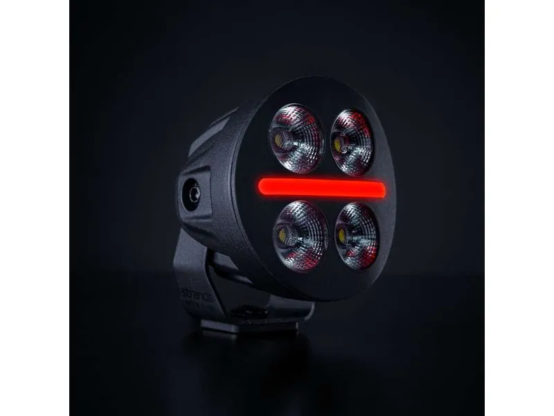 STRANDS NUUK D-LINE MC Darbinis Žibintas su Raudona-Gintarinė Pozicine Šviesa | 10-32V | 2740lm | 5700K - Attēls 2