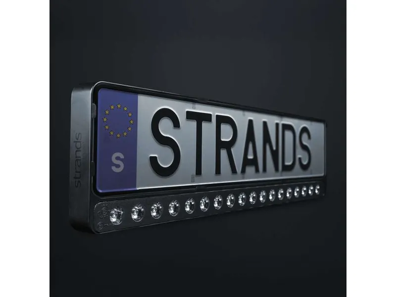 STRANDS NUUK E-LINE BLACK LED BAR 20" - Galingas 9000lm Žibintas, 9-36V, 5000K, ECE R10 R149 Patvirtinimai - Attēls 4