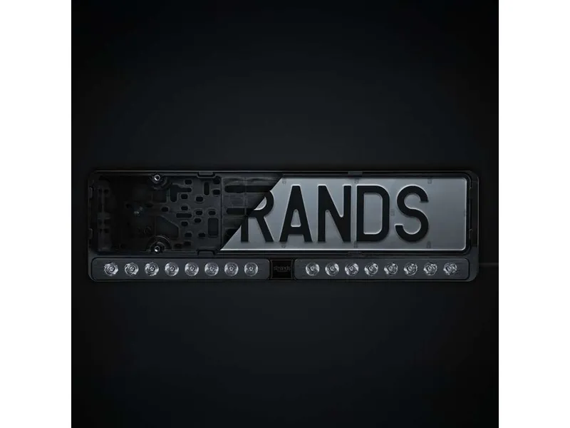 STRANDS NUUK E-LINE DUO BLACK LED BAR 2X10" - Galingas darbo žibintas (9000lm, 9-36V, ECE R10/R149) - Ledbarzibintai.lt