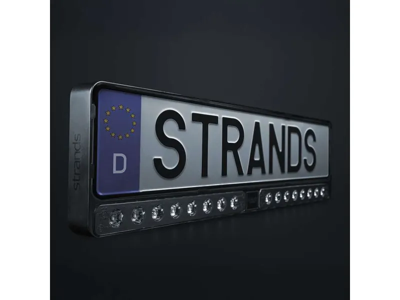 STRANDS NUUK E-LINE DUO BLACK LED BAR 2X10" - Galingas darbo žibintas (9000lm, 9-36V, ECE R10/R149) - Attēls 4