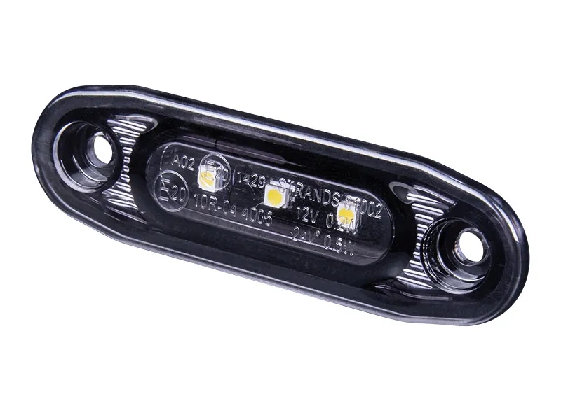 STRANDS DARK KNIGHT ULTRA SLIM Gabaritinis raudonas LED žibintas | 12-24V | ECE R7, R10 patvirtintas