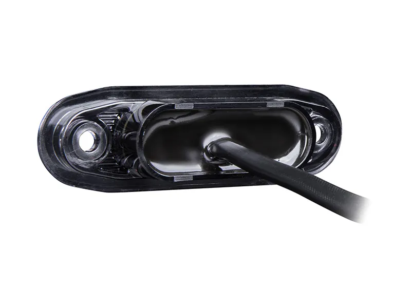 STRANDS DARK KNIGHT ULTRA SLIM Gabaritinis raudonas LED žibintas | 12-24V | ECE R7, R10 patvirtintas - Attēls 3