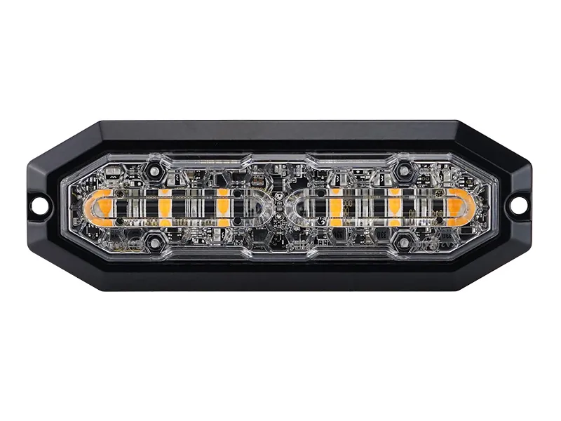 STRANDS Lighthead 6 LED Dinaminis Įspėjamasis Žibintas - ECE R65 Class 2, 12-24V, IP68