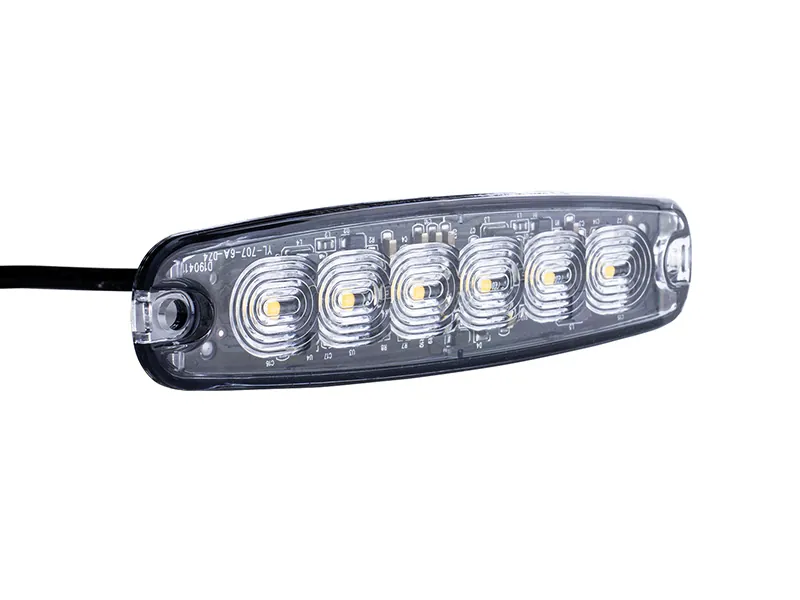STRANDS CRUISE LIGHT Gintarinės spalvos 6 LED įspėjamasis žibintas, 9-30V, ECE R65 ir R10 sertifikuoti - Attēls 2