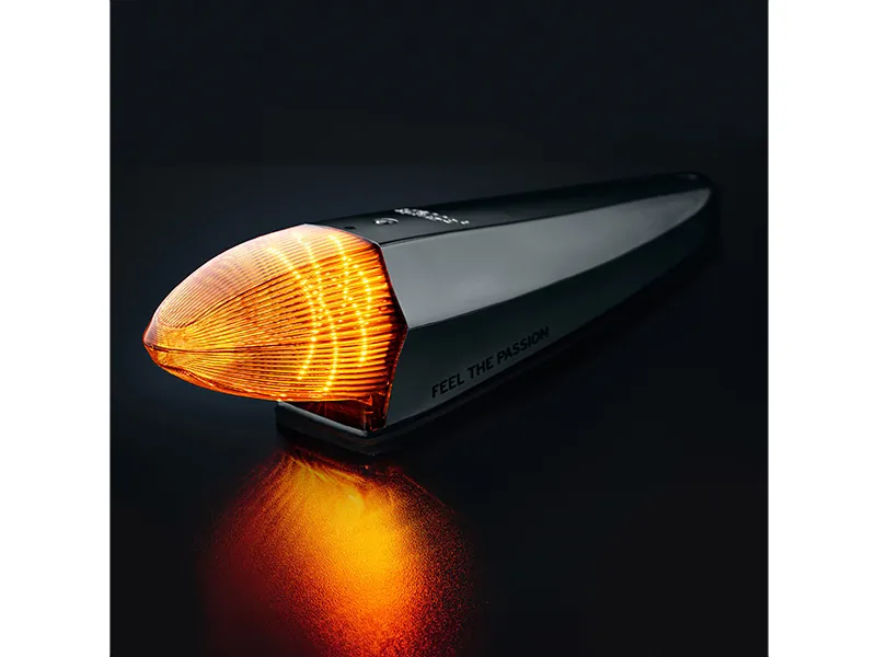 STRANDS IZE BLACK BULLET - Torpedo/Duo Position/Warning Žibintas, 10-32V, ECE R10/R148 Sertifikuotas