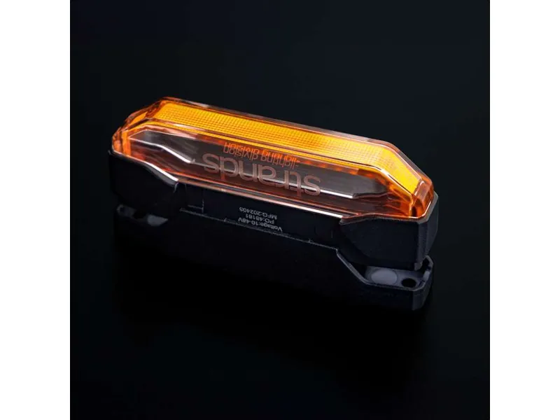 STRANDS FIREFLY SEE ME Įspėjamasis/Šoninio žymėjimo žibintas 10-48V ECE R65 sertifikuotas - Attēls 9