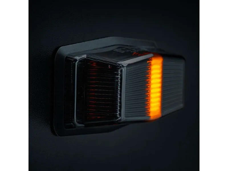 STRANDS IZE LED BLACK BULLET - Daugiafunkcinis LED žibintas su priekinės, gabaritinės ir įspėjamosios šviesos funkcijomis (10-32V) - Attēls 4